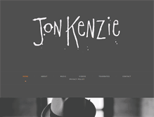 Tablet Screenshot of jonkenzie.com